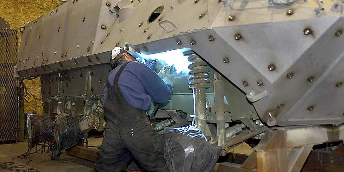 Armoured vehicle manufacturing